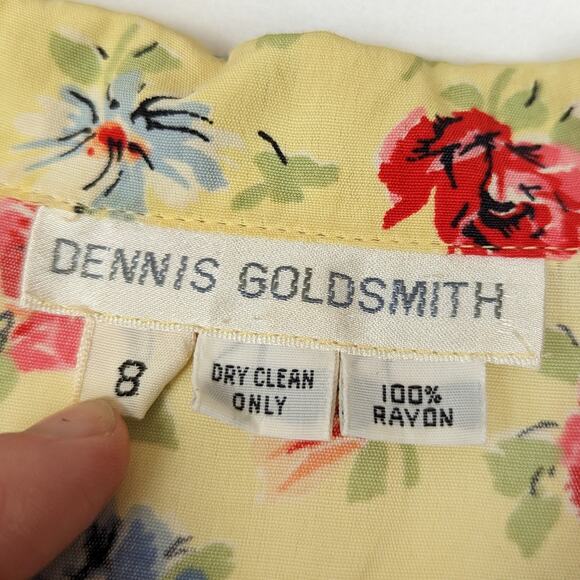 90's Floral Maxi Day Dress - Picture 8 of 10